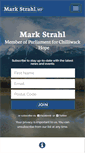 Mobile Screenshot of markstrahl.com